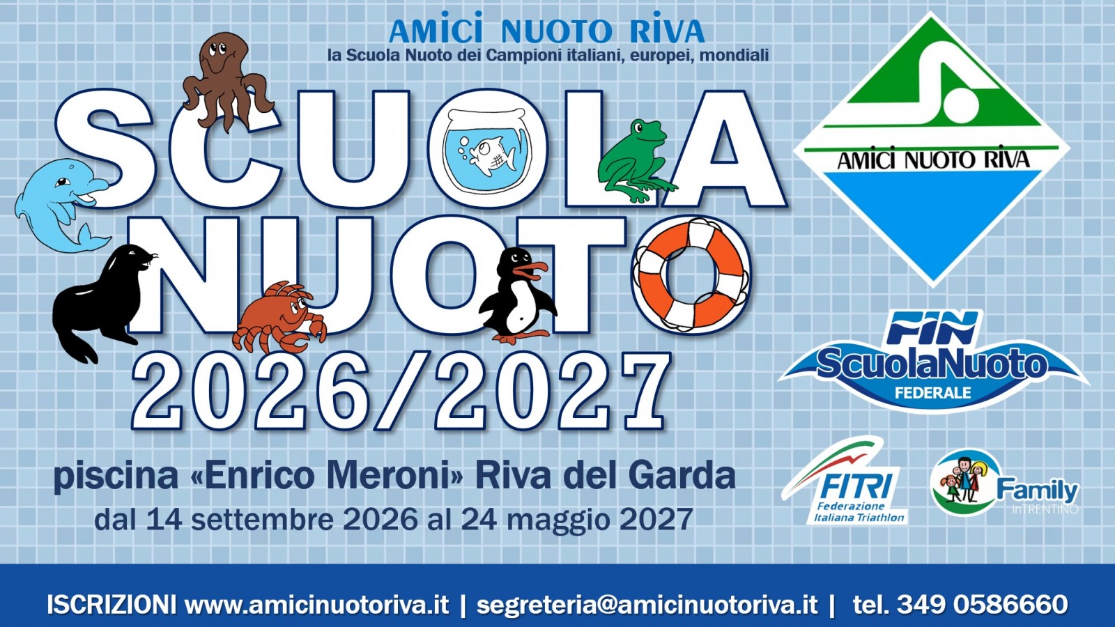 APERTE LE ISCRIZIONI