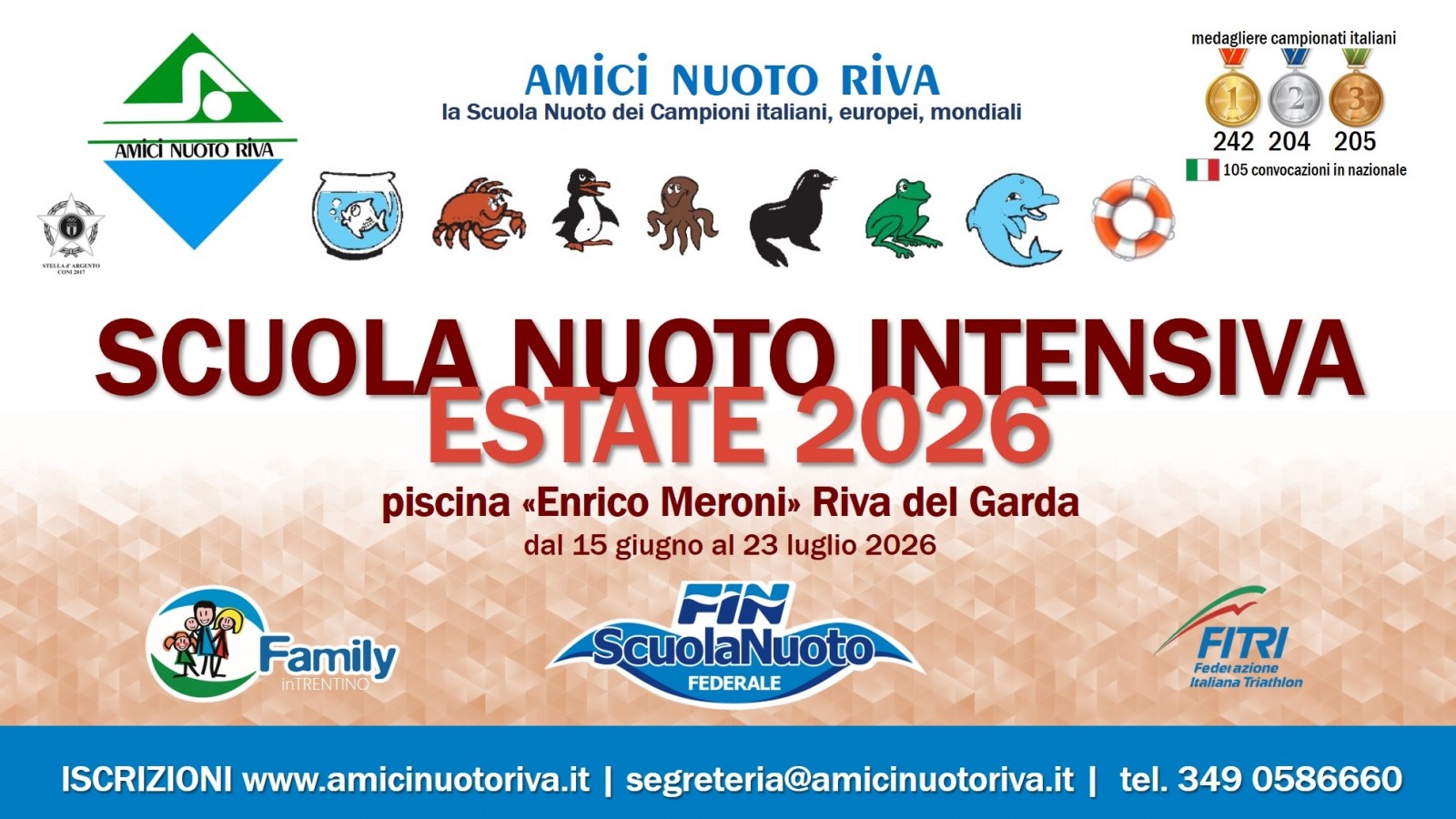 ISCRIZIONI APERTE. Inizio lezioni 15 giugno 2026