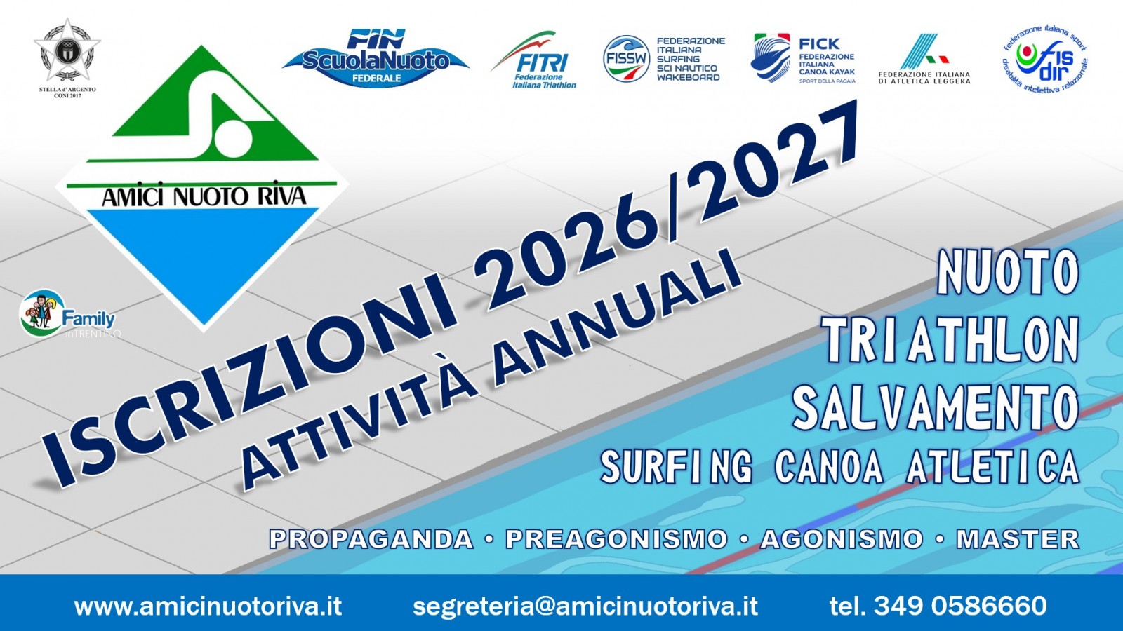 NUOTA TUTTO L'ANNO con il gruppo sportivo