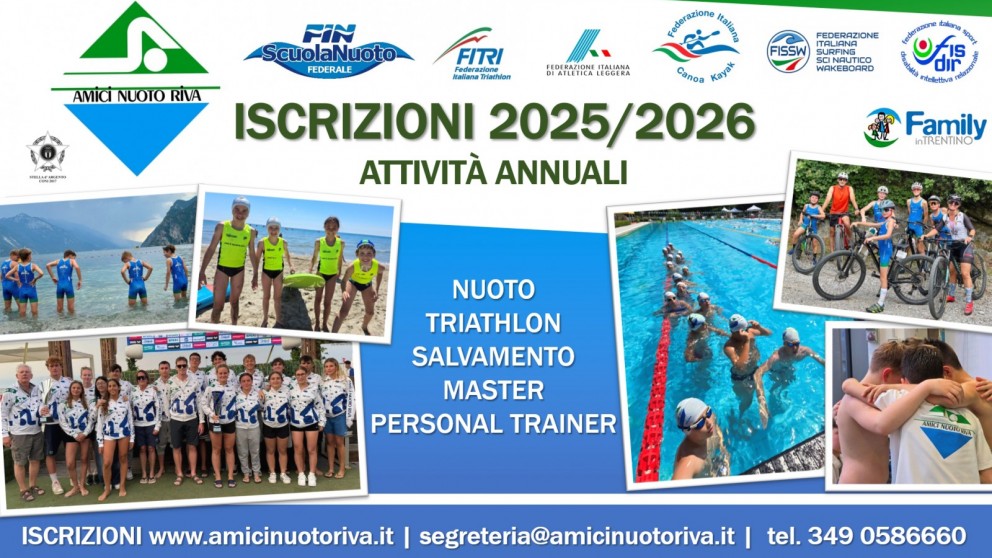 Gruppo sportivo amici nuoto riva 2025/2026