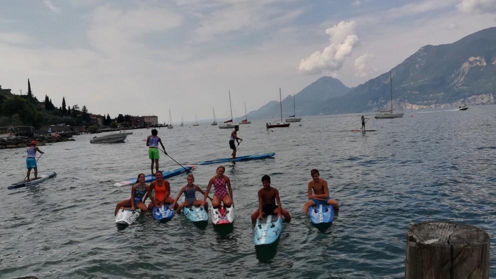 la tappa del Trofeo del Garda a Brenzone
