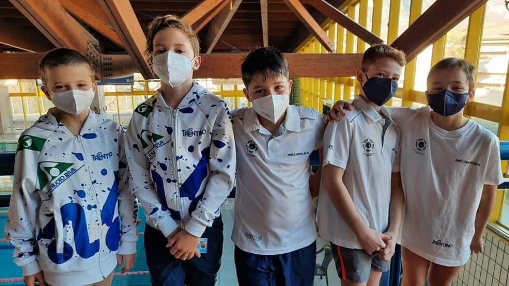 da sx Riccardo Pernici, Lorenzo Ferrari, Dan Curzac, Andrea Bommartini, Emanuele Benuzzi